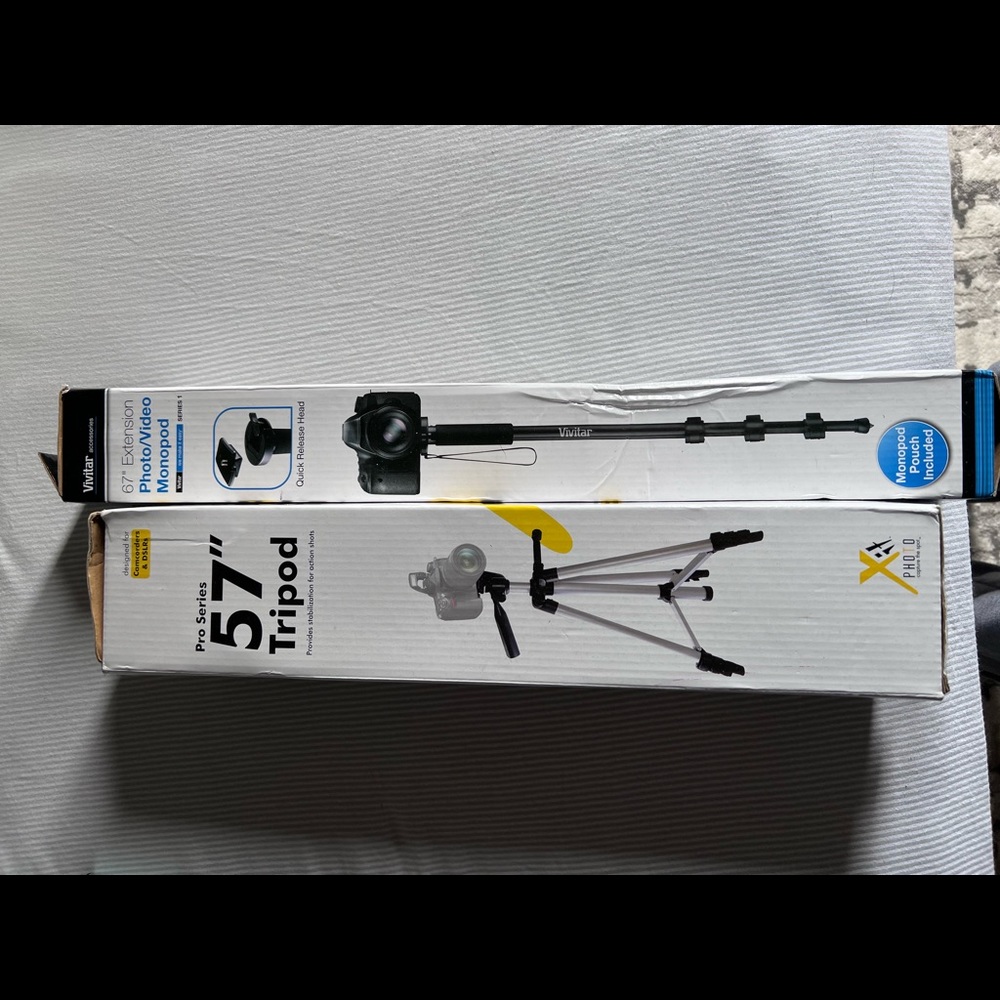 Tripod and monopod